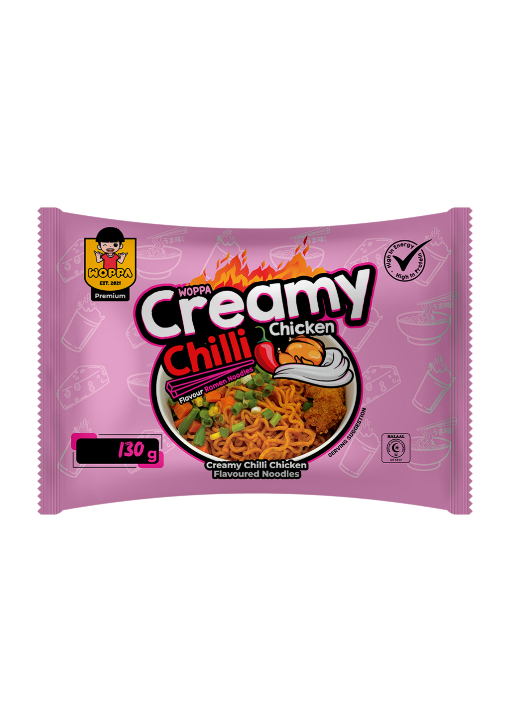 Creamy Chilli Chicken Noodles