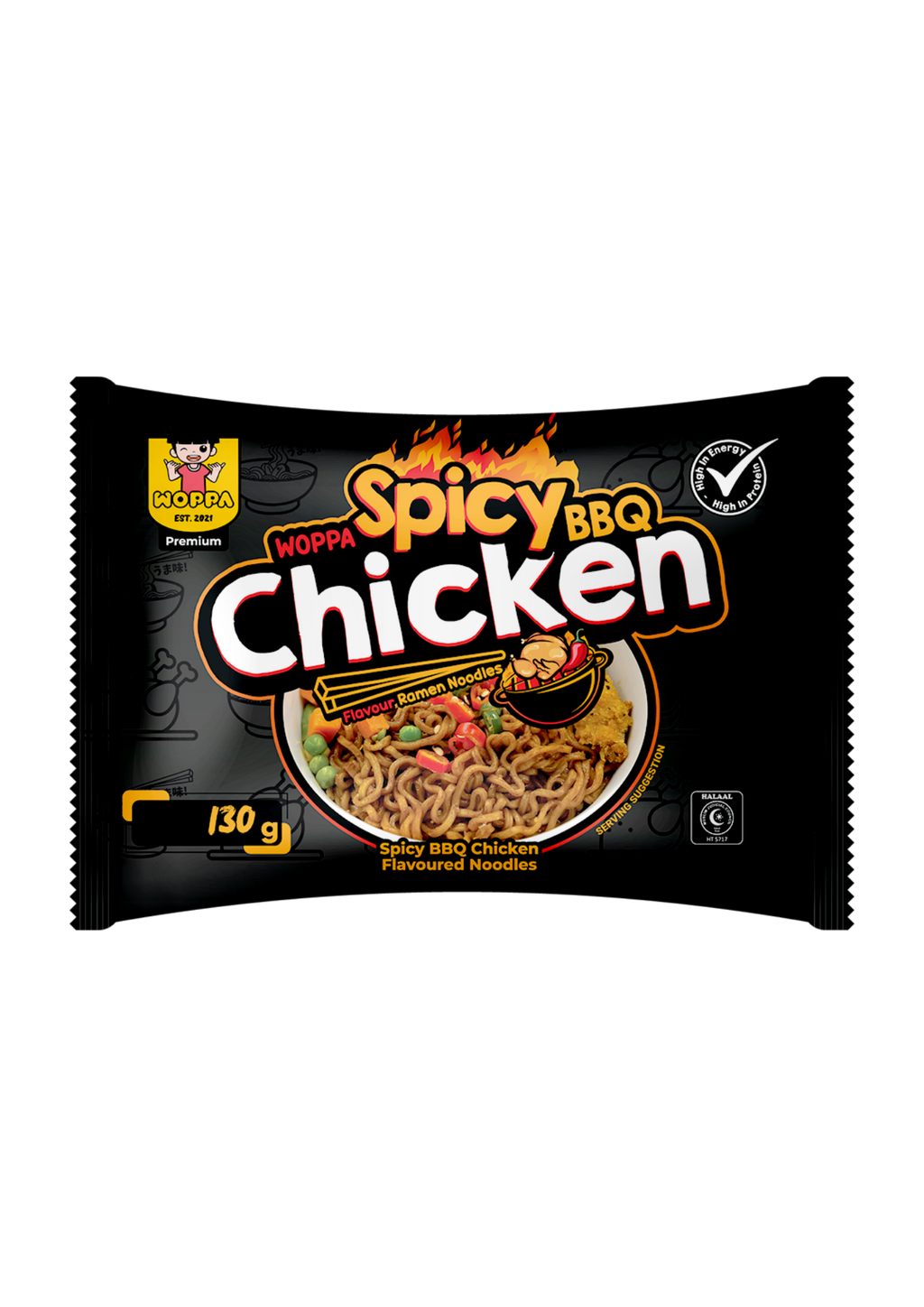 Spicy BBQ Chicken Noodles