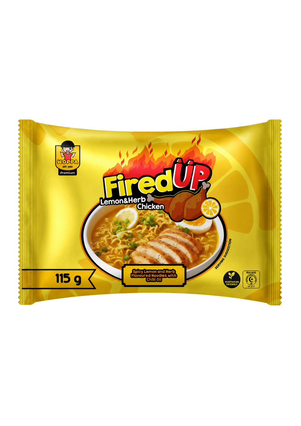 Fired Up Lemon and Garlic Noodles